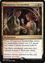 Prosperous Partnership - New Capenna Commander Promos - Promo Foil