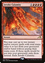 Invoke Calamity - Kamigawa: Neon Dynasty Promos