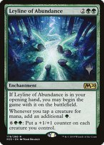 Leyline of Abundance - Core Set 2020 Promos