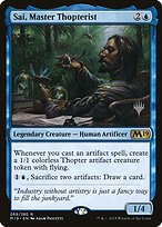 Sai, Master Thopterist - Core Set 2019 Promos