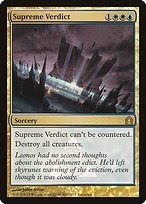 Supreme Verdict - Return to Ravnica Promos - Promo Foil