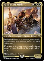 Rafiq of the Many - Commander Masters - Etched Foil