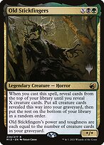 Old Stickfingers - Innistrad: Midnight Hunt Promos