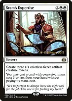 Sram's Expertise - Aether Revolt Promos - Promo Foil