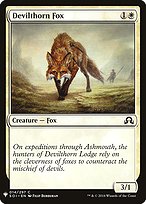 Devilthorn Fox - The List