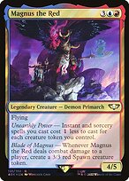 Magnus the Red - Warhammer 40,000 Commander - Surge Foil