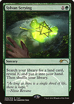 Sylvan Scrying - Friday Night Magic 2016 - Promo Foil