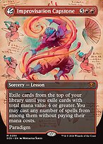 Improvisation Capstone - Secrets of Strixhaven - Showcase