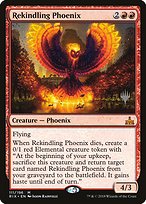 Rekindling Phoenix - Rivals of Ixalan Promos