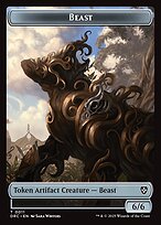 Beast - Aetherdrift Commander Tokens