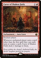 Curse of Shaken Faith - Innistrad: Midnight Hunt