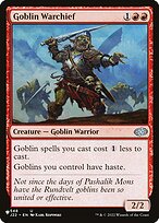 Goblin Warchief - The List