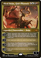 Nicol Bolas, God-Pharaoh - Double Masters 2022 - Etched Foil