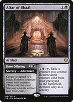 Altar of Bhaal // Bone Offering - Commander Legends: Battle for Baldur's Gate