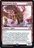 Thundering Raiju - Kamigawa: Neon Dynasty Promos