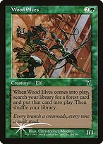 Wood Elves - Seventh Edition - Promo Foil