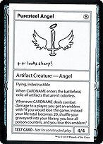 Puresteel Angel - Mystery Booster Playtest Cards 2021