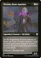 Viconia, Drow Apostate - Commander Legends: Battle for Baldur's Gate - Etched Foil