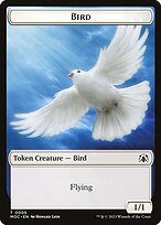 Bird - March of the Machine Commander Tokens