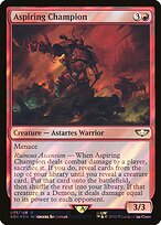 Aspiring Champion - Warhammer 40,000 Commander - Surge Foil