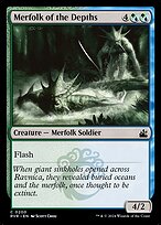 Merfolk of the Depths - Ravnica Remastered