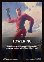 Towering - Marvel Super Heroes Jumpstart Front Cards
