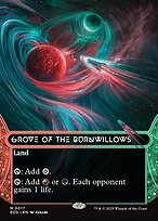 Grove of the Burnwillows - Edge of Eternities: Stellar Sights - Borderless