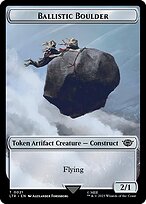 Ballistic Boulder - The Lord of the Rings: Tales of Middle-earth Tokens - Surge Foil