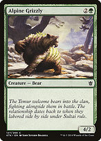 Alpine Grizzly - Khans of Tarkir