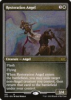 Restoration Angel - Double Masters 2022 - Etched Foil