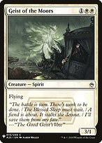 Geist of the Moors - The List