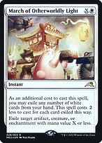 March of Otherworldly Light - Kamigawa: Neon Dynasty Promos - Promo Foil