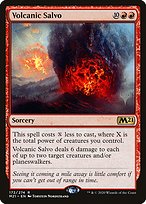 Volcanic Salvo - Core Set 2021 Promos