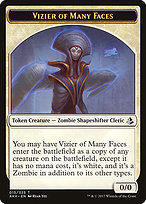 Vizier of Many Faces - Amonkhet Tokens