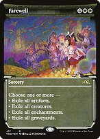 Farewell - Kamigawa: Neon Dynasty - Etched Foil