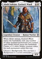 Abdel Adrian, Gorion's Ward - Commander Legends: Battle for Baldur's Gate