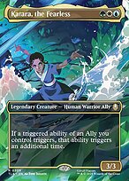 Katara, the Fearless - Avatar: The Last Airbender - Borderless