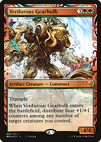 Verdurous Gearhulk - Kaladesh Inventions - Promo Foil