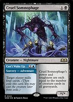 Cruel Somnophage // Can't Wake Up - Wilds of Eldraine