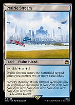 Prairie Stream - Doctor Who - Surge Foil