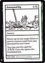 Graveyard Dig - Mystery Booster Playtest Cards 2019