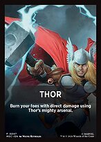 Thor - Marvel Super Heroes Jumpstart Front Cards