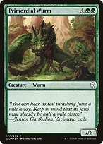Primordial Wurm - Dominaria