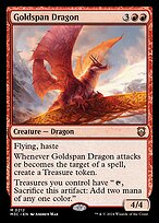 Goldspan Dragon - Modern Horizons 3 Commander