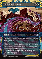 Disdainful Stroke - Secrets of Strixhaven Mystical Archive - Showcase