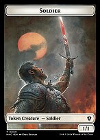 Soldier - Murders at Karlov Manor Commander Tokens