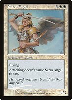 Serra Angel - Seventh Edition - Promo Foil