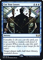 Cut Your Losses - Streets of New Capenna Promos - Promo Foil