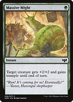 Massive Might - Innistrad: Crimson Vow