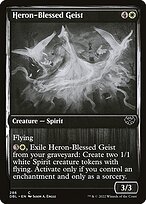 Heron-Blessed Geist - Innistrad: Double Feature